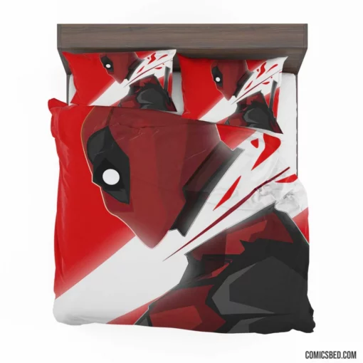 Deadpool Chronicles Marvel Merc Unleashed Comic Bedding Set 1