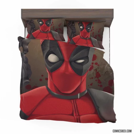 Deadpool Chronicles Marvel Unbreakable Merc Comic Bedding Set 1