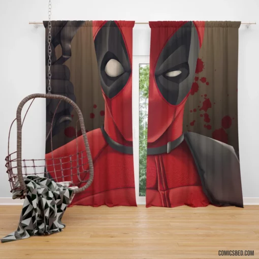 Deadpool Chronicles Marvel Unbreakable Merc Comic Curtain