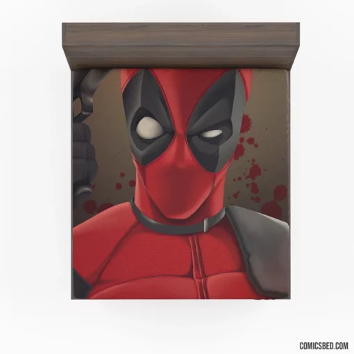 Deadpool Chronicles Marvel Unbreakable Merc Comic Fitted Sheet 1