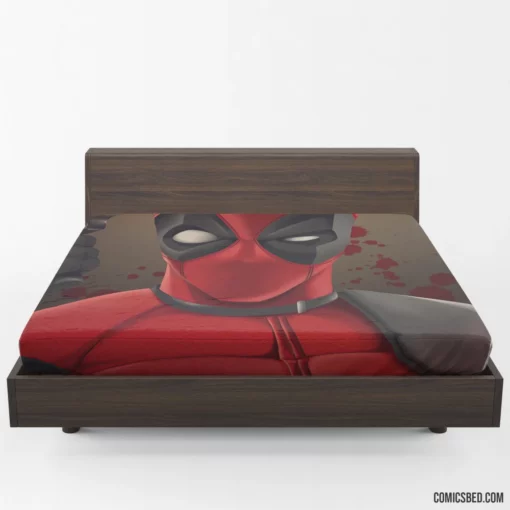 Deadpool Chronicles Marvel Unbreakable Merc Comic Fitted Sheet