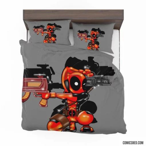 Deadpool Chronicles Marvel Witty Merc Comic Bedding Set 1