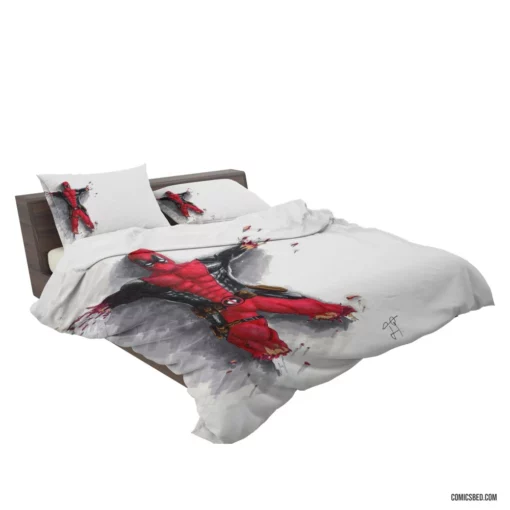 Deadpool Comic Chaos Bedding Set 2