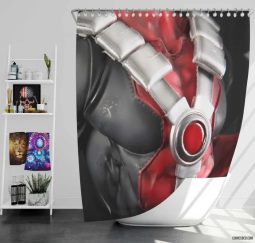 Deadpool Comic Chronicles Shower Curtain