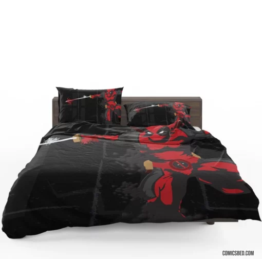 Deadpool Comic Marvel Hero Bedding Set