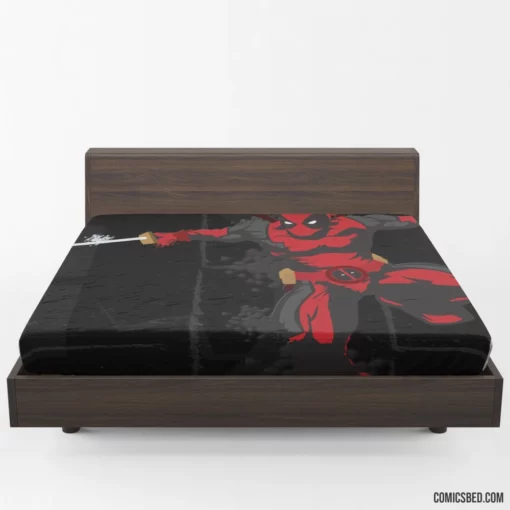 Deadpool Comic Marvel Hero Fitted Sheet