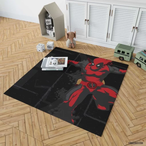 Deadpool Comic Marvel Hero Rug 1