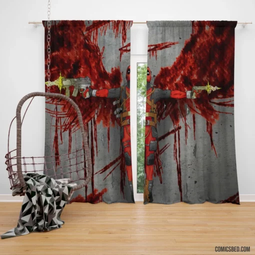 Deadpool Comic Maverick Curtain