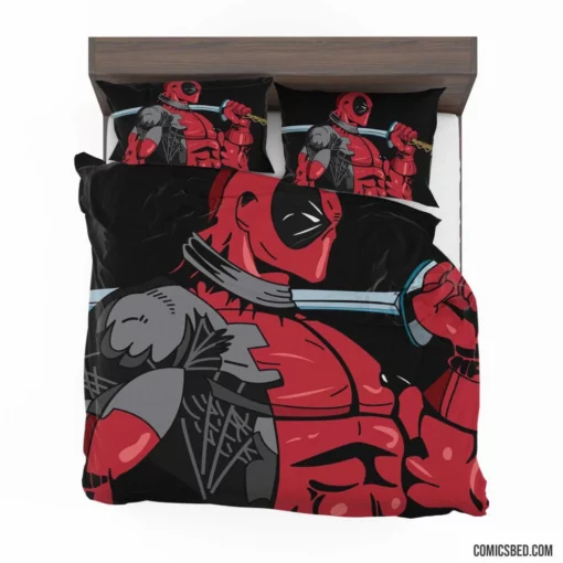 Deadpool Comics Super Villain Bedding Set 1