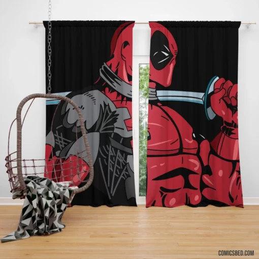 Deadpool Comics Super Villain Curtain