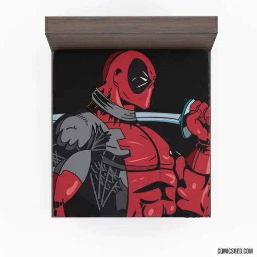 Deadpool Comics Super Villain Fitted Sheet 1