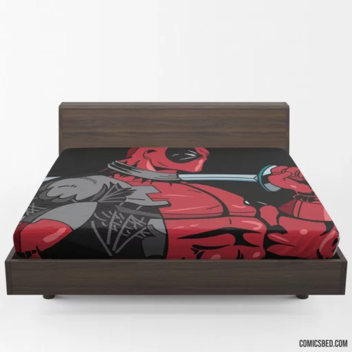 Deadpool Comics Super Villain Fitted Sheet