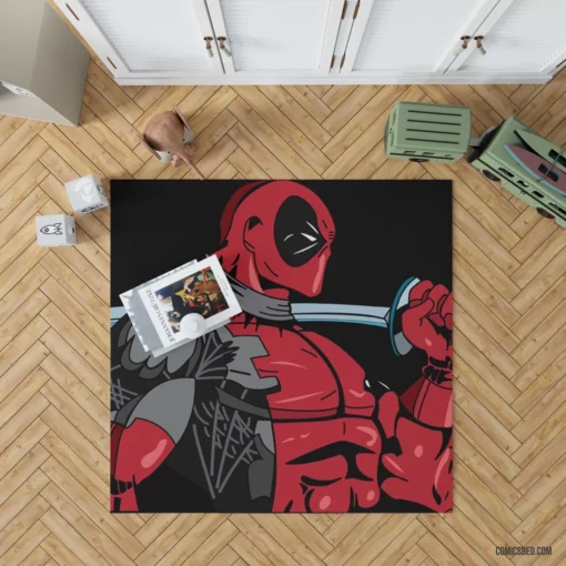 Deadpool Comics Super Villain Rug