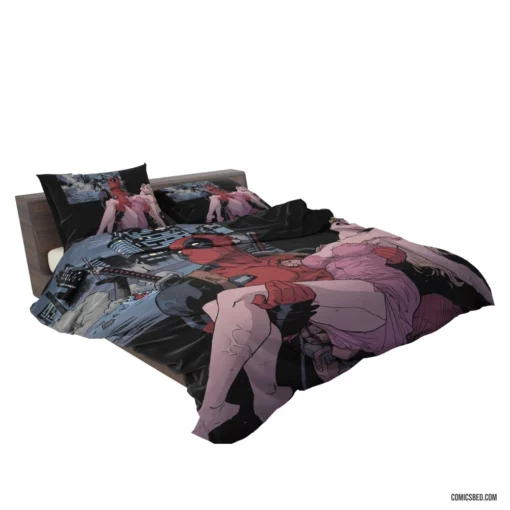 Deadpool Dc Super Hero Comic Bedding Set 2