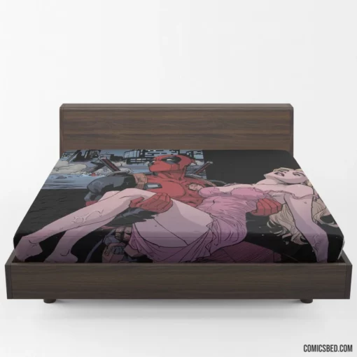 Deadpool Dc Super Hero Comic Fitted Sheet