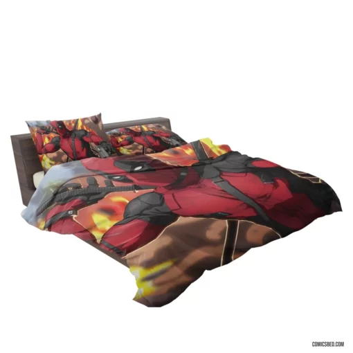 Deadpool Marvel Anti-Hero Comic Bedding Set 2