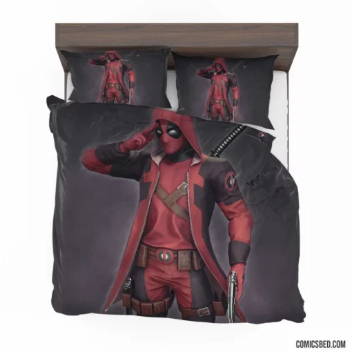 Deadpool Marvel Legacy Unleashed Comic Bedding Set 1