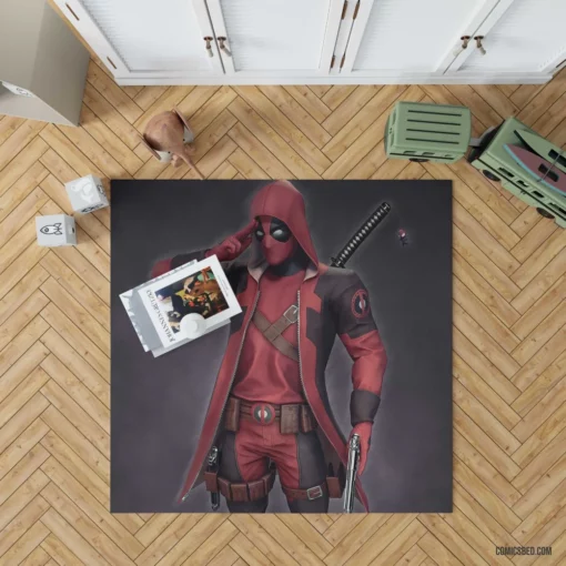 Deadpool Marvel Legacy Unleashed Comic Rug