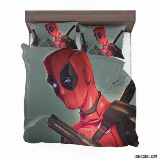 Deadpool Marvel Mercenary Wit Comic Bedding Set 1