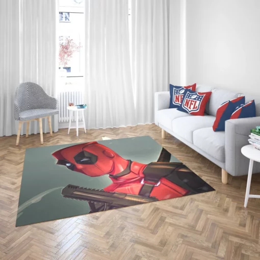 Deadpool Marvel Mercenary Wit Comic Rug 2