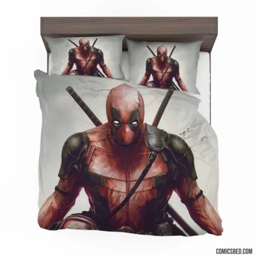 Deadpool Marvel Spirited Merc Comic Bedding Set 1