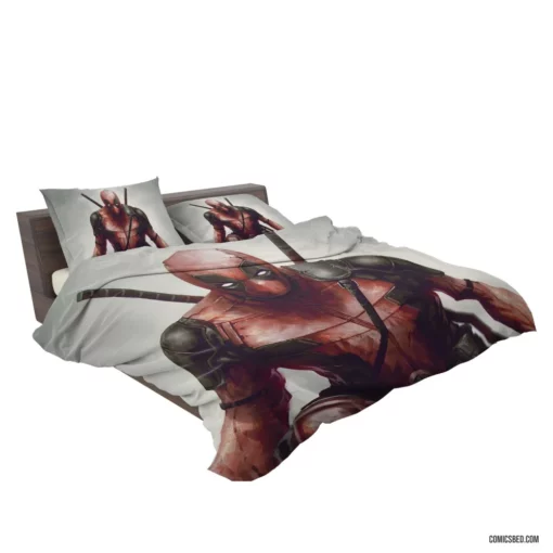 Deadpool Marvel Spirited Merc Comic Bedding Set 2