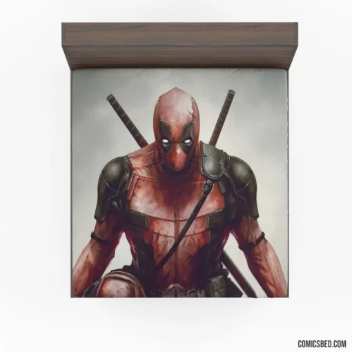 Deadpool Marvel Spirited Merc Comic Fitted Sheet 1