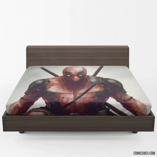 Deadpool Marvel Spirited Merc Comic Fitted Sheet