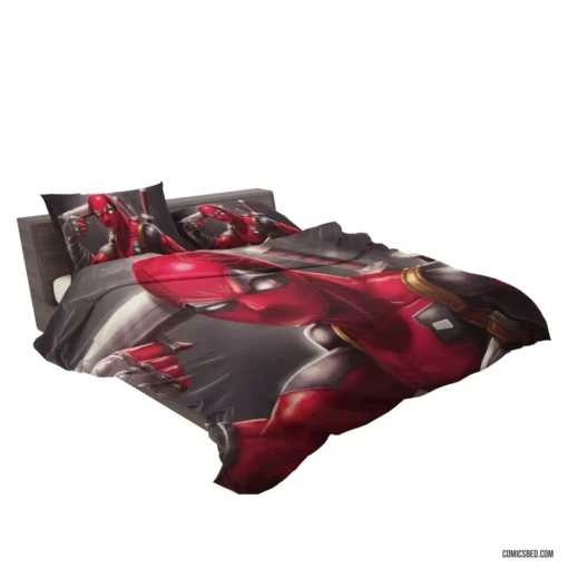 Deadpool Marvel Witty Respite Comic Bedding Set 2