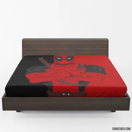 Deadpool Merc Adventures Comic Fitted Sheet