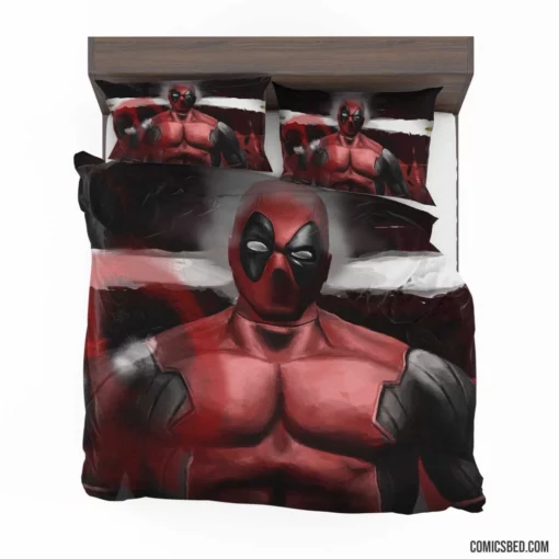 Deadpool Merc Chaotic Saga Unfolds Comic Bedding Set 1