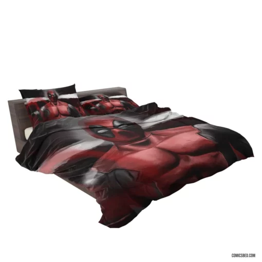 Deadpool Merc Chaotic Saga Unfolds Comic Bedding Set 2