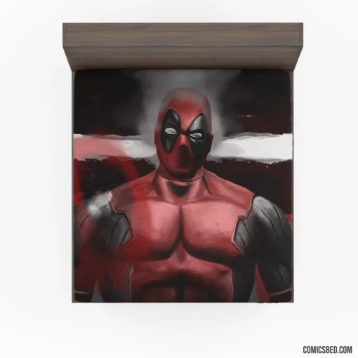 Deadpool Merc Chaotic Saga Unfolds Comic Fitted Sheet 1