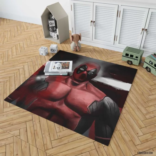 Deadpool Merc Chaotic Saga Unfolds Comic Rug 1