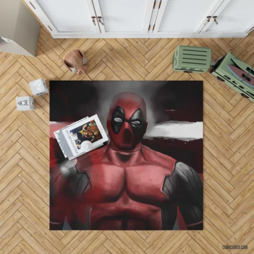 Deadpool Merc Chaotic Saga Unfolds Comic Rug