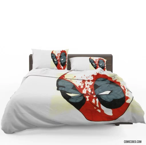 Deadpool Merc Hilarious Exploits Continue Comic Bedding Set