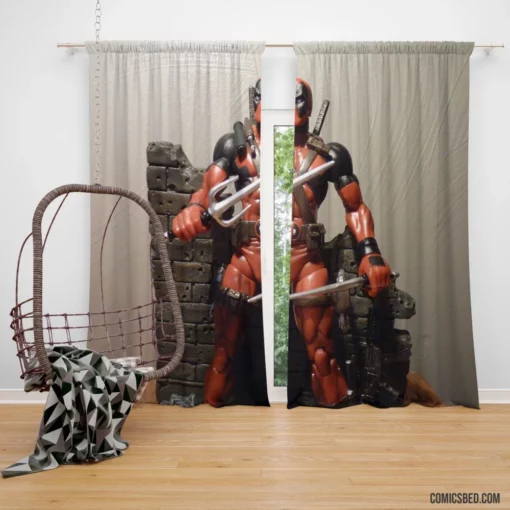 Deadpool Merc Humorous Antics Persist Comic Curtain