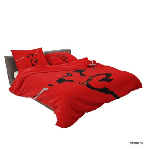 Deadpool Merc with Humor Comic Bedding Set 2