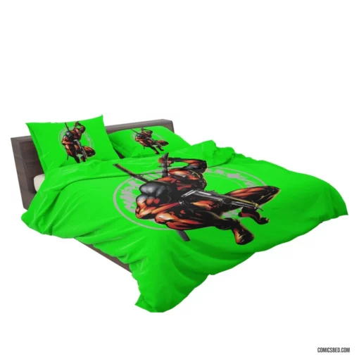 Deadpool Merc with a Mouth Antics Continue Comic Bedding Set 2