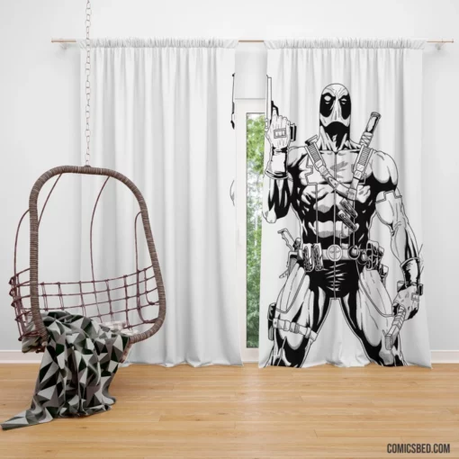 Deadpool Mercenary Exploits Comic Curtain