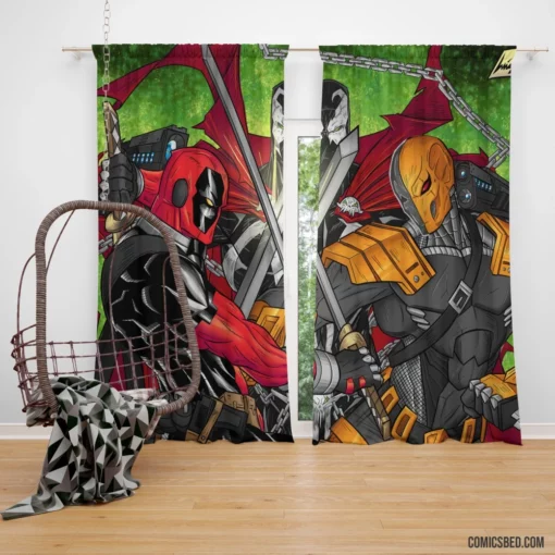 Deadpool Mercenary Feats Comic Curtain