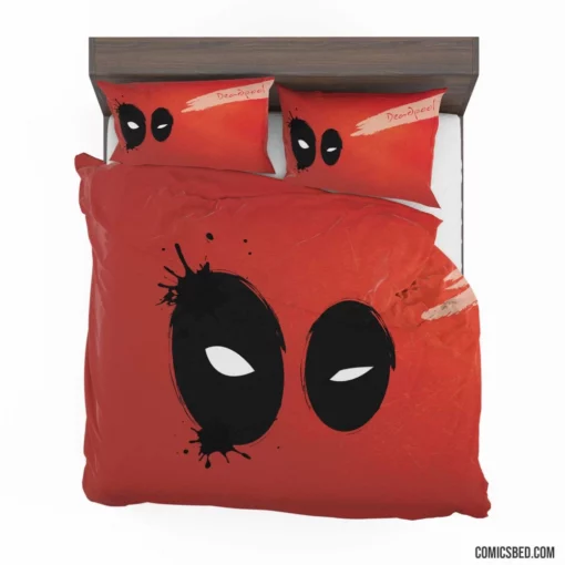 Deadpool Mercenary Mayhem Comic Bedding Set 1