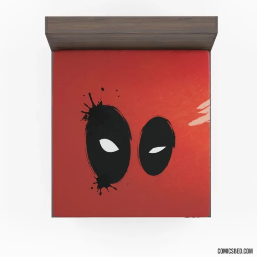 Deadpool Mercenary Mayhem Comic Fitted Sheet 1