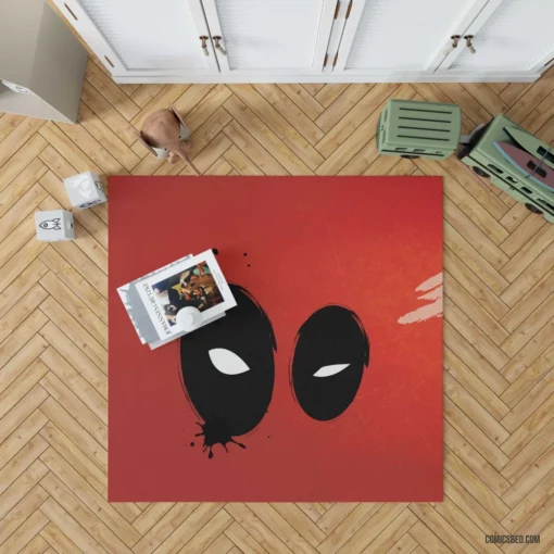 Deadpool Mercenary Mayhem Comic Rug