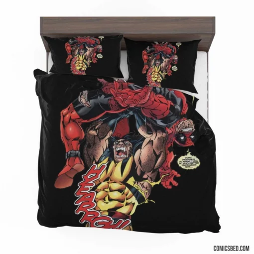 Deadpool Mercenary Tales Comic Bedding Set 1