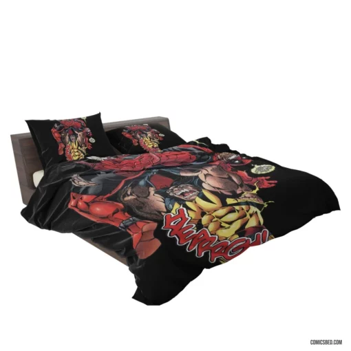 Deadpool Mercenary Tales Comic Bedding Set 2