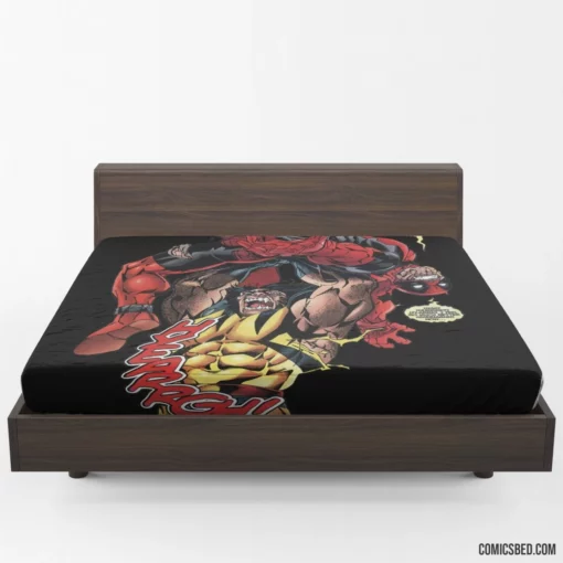 Deadpool Mercenary Tales Comic Fitted Sheet