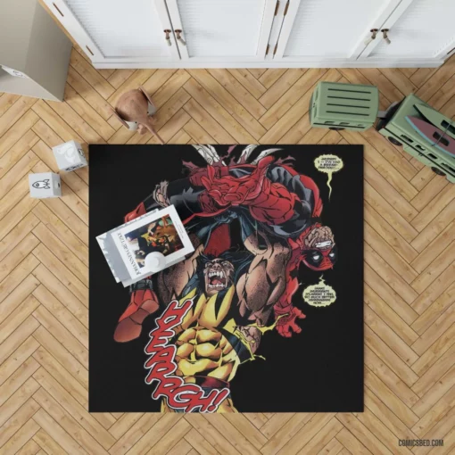 Deadpool Mercenary Tales Comic Rug