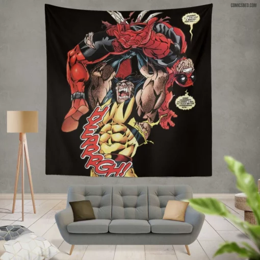 Deadpool Mercenary Tales Comic Wall Tapestry