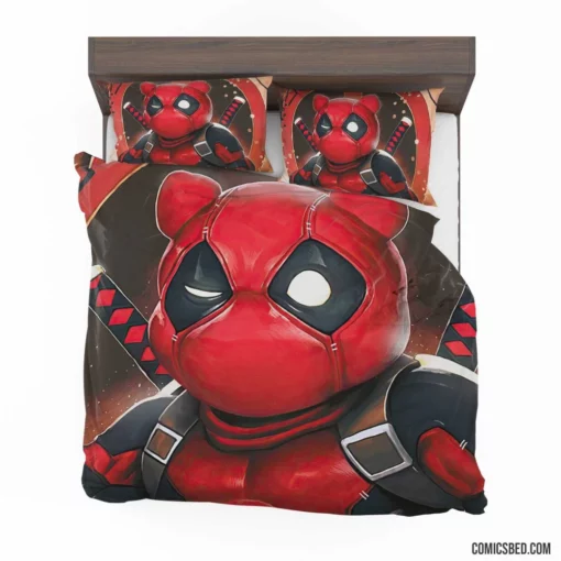 Deadpool Unleashed Marvel Merc Chronicles Comic Bedding Set 1